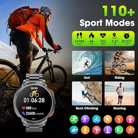 Military Smart Watches for Men