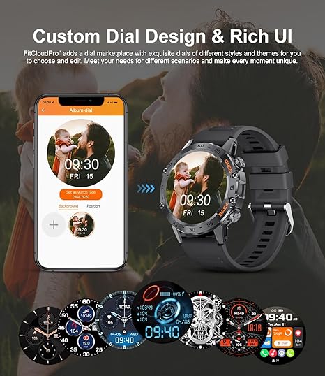 Military Smart Watch for Men