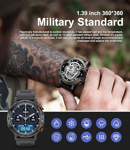 Military Smart Watch for Men
